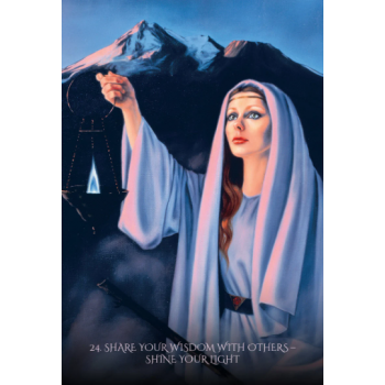 Through the Eyes of the Soul Oracle kortos Blue Angel